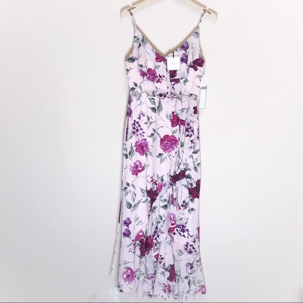 Premier Amour flower pattern pink dress size 10